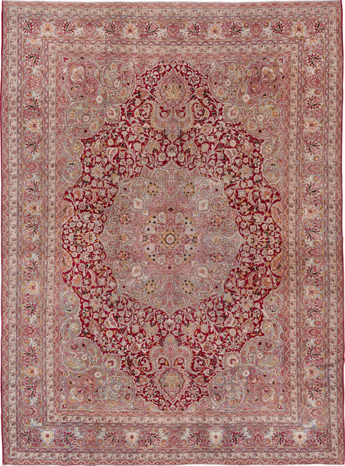 Antique Meshed Area Rug (8' x 11')